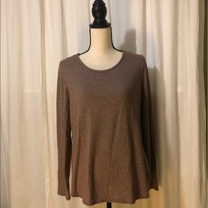 Brown Long sleeve super soft sweater